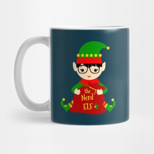 The Nerd Elf Family Matching Christmas 2020 Gift Mug